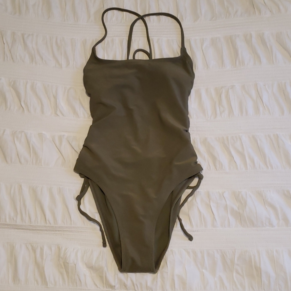 Army Green One Piece